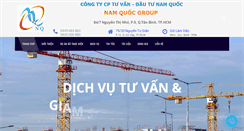 Desktop Screenshot of namquoc.vn